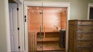 Custom Indoor Cedro Sauna™ Maui 4’x7’ cut to your precise dimensions