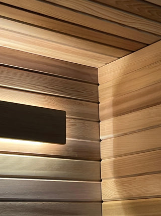 Custom Indoor Cedro Sauna™ The Hamptons 6’x10’ cut to your precise dimensions