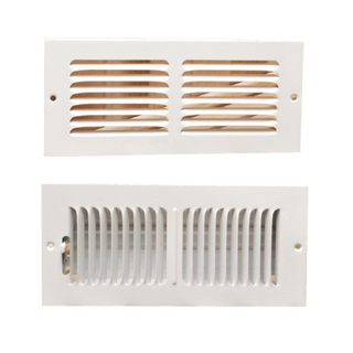 Metal Grille/Register Vent Set (4" x 10") - The Sauna Place