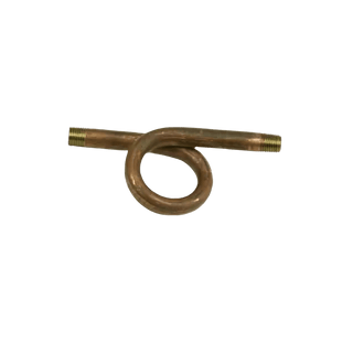 Mr. Steam Pigtail 1/4″ 180Deg Brass - The Sauna Place