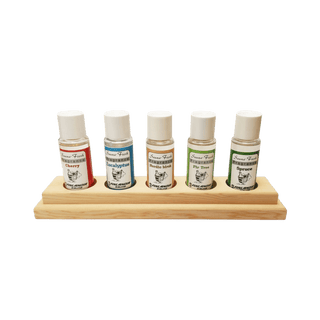 Sauna Fresh Aroma 5 pack in FREE Cedar Holder (your choice of aroma), 1.8oz pure essence oil each - The Sauna Place