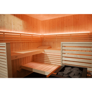 Almost Heaven Nordic 6-Person Prebuilt Sauna - The Sauna Place