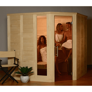 Almost Heaven Patterson 6 Person Sauna - The Sauna Place