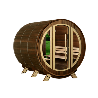 Phoenix – 6 Person Luxury Barrel Sauna - The Sauna Place