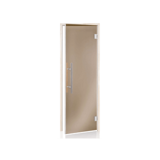 Premium All Glass Door-Bronze 24 1/2″ x 80 1/8″ - The Sauna Place