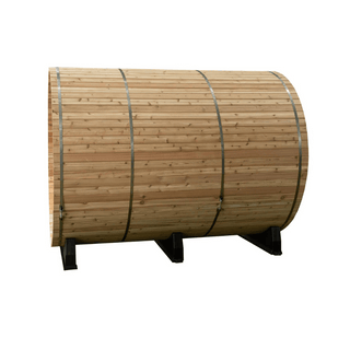 Almost Heaven 6′ x 8′ Princeton 6-person Barrel Sauna - The Sauna Place