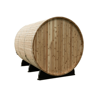 Almost Heaven 6′ x 8′ Princeton 6-person Barrel Sauna - The Sauna Place