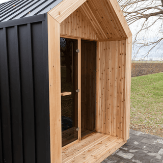 Dundalk Pure Cube Hudson Outdoor Saunas – CALL FOR PRICING - The Sauna Place