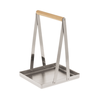 Rento Firewood Basket Stainless Steel - The Sauna Place