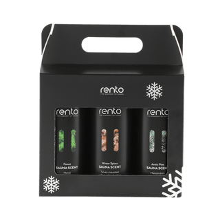 Rento Limited Edition Sauna Scent Gift Box (3 x 13.5 fl oz) - The Sauna Place