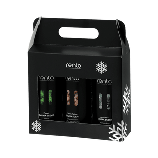 Rento Limited Edition Sauna Scent Gift Box (3 x 13.5 fl oz) - The Sauna Place