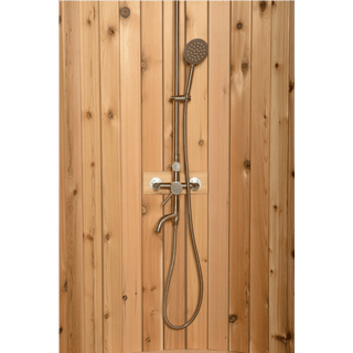 Rinse Ellipse Outdoor Shower - The Sauna Place