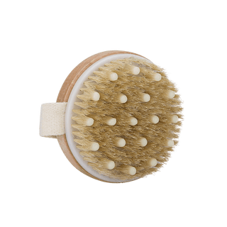 Round Scrubber Massage Brush (4 1/4'' Diameter) - The Sauna Place