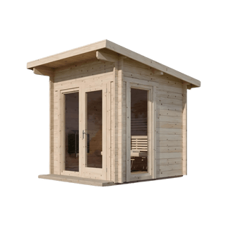 SaunaLife Model G4 Outdoor Home Sauna Kit