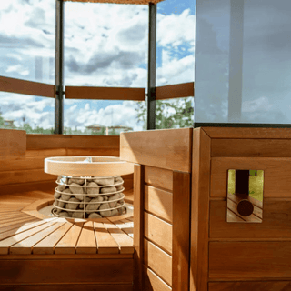 HUUM UKU Sauna Control Panel – WiFi-Enabled (Gold, Glass, & Mirror Options)