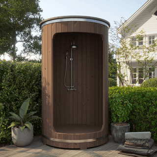 SaunaLife Barrel Shower Model R3 - The Sauna Place