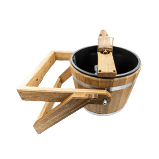 Heritage Bucket-Waterfall 5.28 Gallon (Oak) – Plastic Insert - The Sauna Place