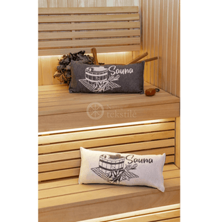 Sauna pillows – dark grey - The Sauna Place