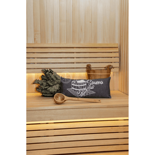 Sauna pillows – dark grey - The Sauna Place