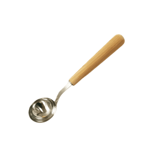 Stainless Steel Dipper (Big Cup) with Cedar Handle (15 3/4″) - The Sauna Place