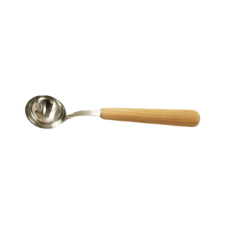 Stainless Steel Dipper (Big Cup) with Cedar Handle (15 3/4″) - The Sauna Place