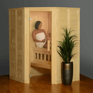 Almost Heaven Sutton 2-Person Prebuilt Sauna - The Sauna Place