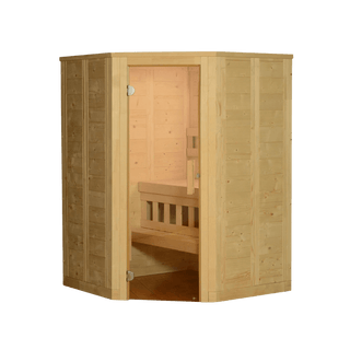 Almost Heaven Sutton 2-Person Prebuilt Sauna - The Sauna Place