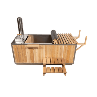 Leisurecraft - The Starlight Wood Burning Hot Tub Kit - The Sauna Place