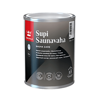 Tikkurila Supi Clear Sauna Wax (0.9 Liter) - The Sauna Place