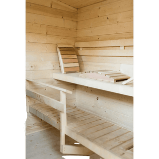 Almost Heaven Timberline 6-Person Cabin Sauna - The Sauna Place