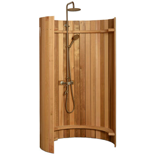 Rinse Ellipse Outdoor Shower - The Sauna Place