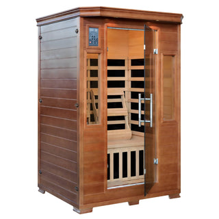 Majestic 2 Person Hemlock Carbon Infrared Sauna