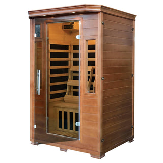 Majestic 2 Person Hemlock Carbon Infrared Sauna