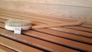 Long Handle Bath Brush (16") - The Sauna Place