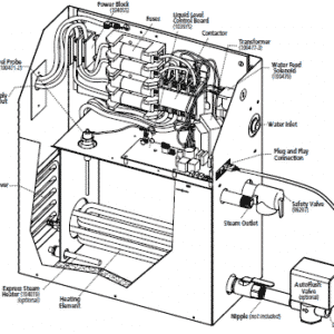 Mr. Steam Airtempo, Bk w/Cvrs Replacement Part - The Sauna Place