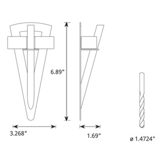 Cariitti Torch Lighting Fixture - The Sauna Place