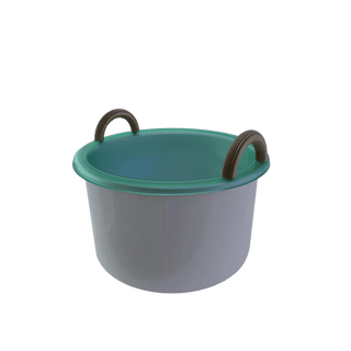 Cariitti Water Bowl with Wooden Handles - The Sauna Place