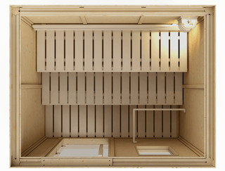 Heritage™ 4 People Sauna 1250-A - The Sauna Place