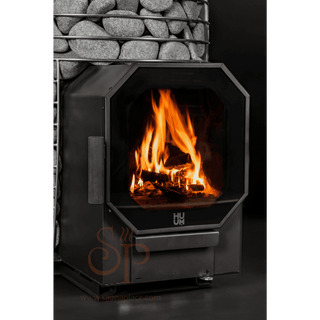 HUUM HIVE Flow Mini LS Wood-Burning Sauna Stove - The Sauna Place