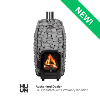 HUUM HIVE Flow Mini Wood-Burning Sauna Stove - The Sauna Place